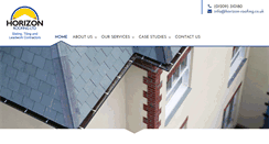 Desktop Screenshot of horizon-roofing.co.uk